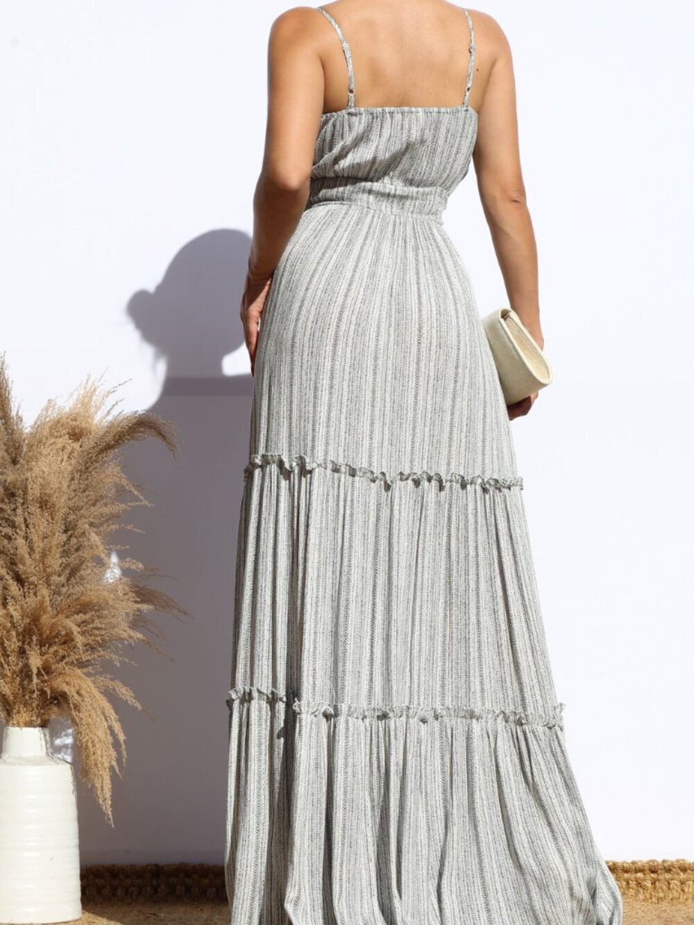 Valencia Striped Maxi Dress - Picture 3 of 4